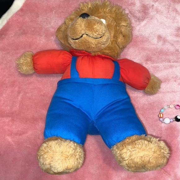 Vintage 1993 Berenstein Bears Brother Bear Stuffed Animal - Picture 2 of 7